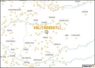 map of Kāli Tarār Utli