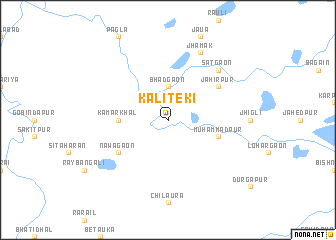 map of Kāliteki