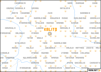 map of Kalito