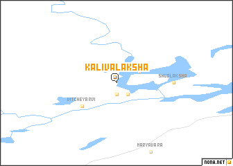 map of Kalivalaksha