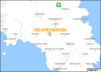 map of Kalívia Thorikoú