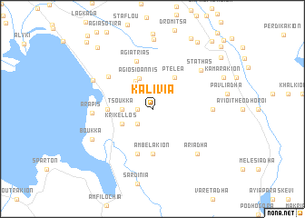 map of Kalívia