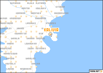 map of Kalívia