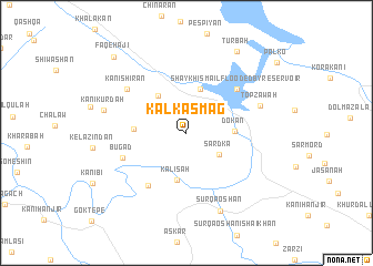 map of Kalkasmag