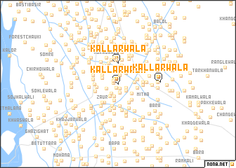 map of Kallarwāla