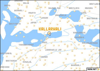 map of Kallarwāli