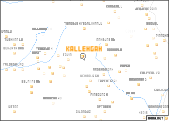 map of Kallehgāh