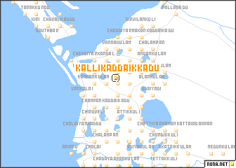 map of Kallikaddaikkadu