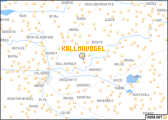 map of Kallmi i Vogël