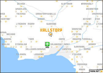 map of Källstorp