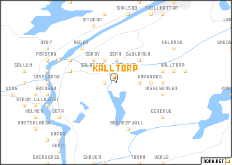 map of Kalltorp