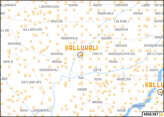 map of Kallūwāli