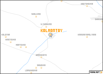 map of Kalmantay