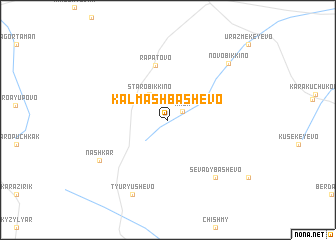 map of Kalmashbashevo