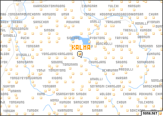 map of Kalma