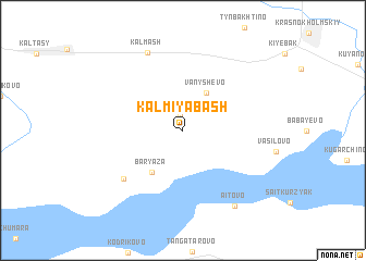 map of Kalmiyabash