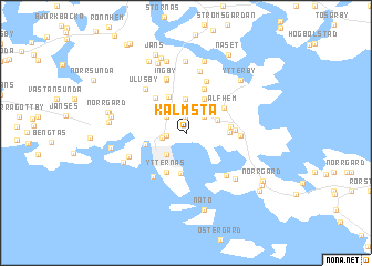 map of Kalmsta