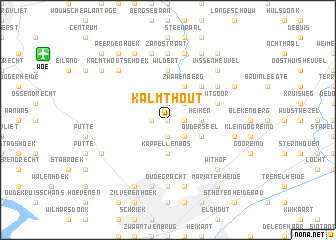 map of Kalmthout