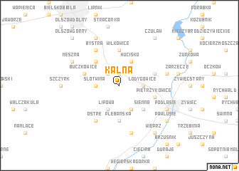 map of Kalna