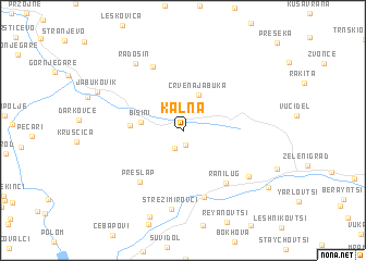 map of Kalna
