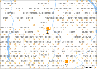 map of Kālni