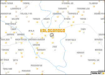 map of Kaloganogo