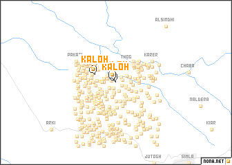 map of Kaloh