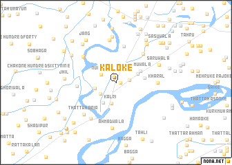 map of Kaloke