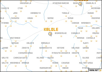 map of Kalole