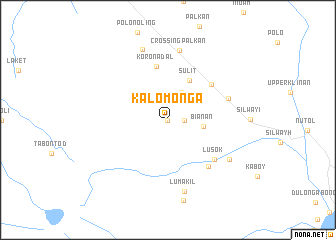 map of Kalomoñga