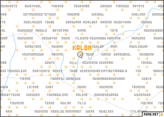 map of Kalom