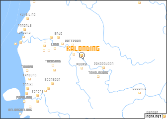 map of Kalonding