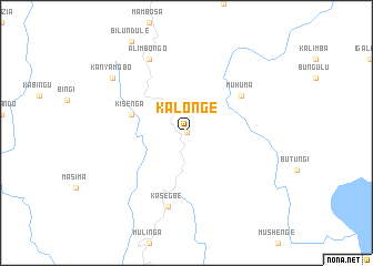 map of Kalonge