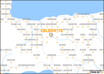 map of Kaloníktis