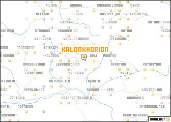 map of Kalón Khoríon