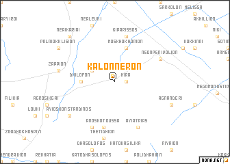 map of Kalón Nerón