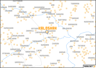map of Kālo Shāh