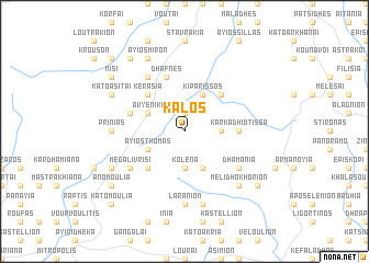 map of Kalós