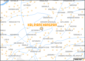 map of Kalriān Changrān