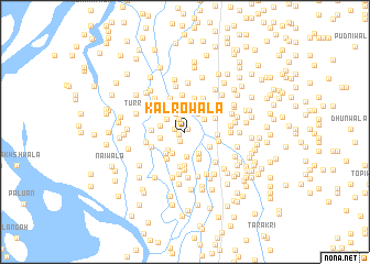 map of Kālrowāla