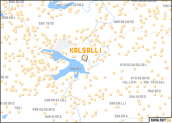 map of Kalsal-li