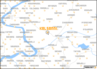 map of Kalsan-ni