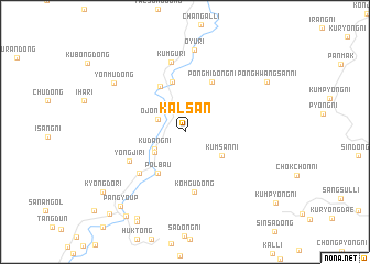 map of Kalsan