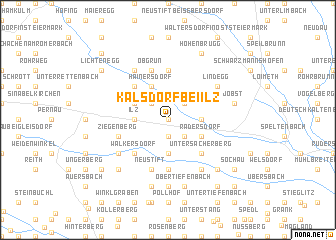 map of Kalsdorf bei Ilz