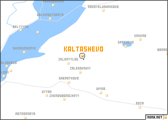 map of Kaltashëvo