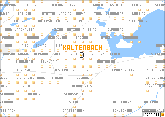 map of Kaltenbach