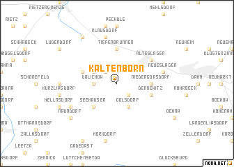 map of Kaltenborn