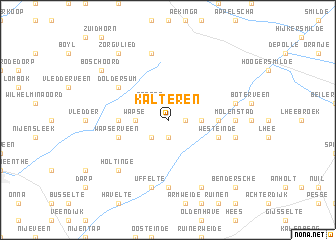 map of Kalteren