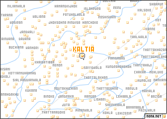 map of Kāltia