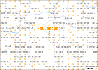 map of Kaluandura